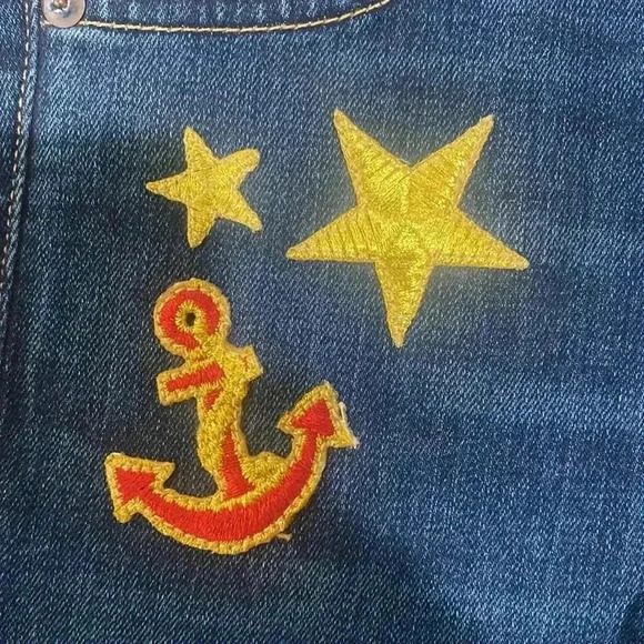 VERONICA BEARD | Kate Patch Skinny Jeans Size 24 - Picture 3 of 8